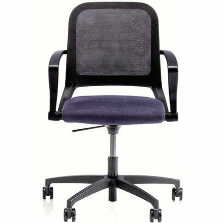 UNITED CHAIR CO Chair, Task, w/Arms, MeshBack, 29-1/2inx29-1/2inx47-1/4in, Putty UNCRK13RTP07